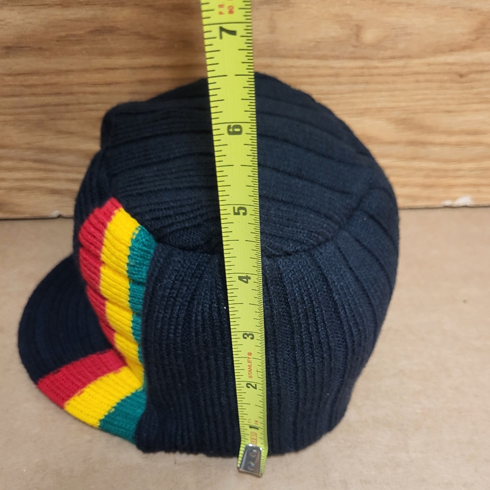 Rasta Beanie Skull Cap Kids Unisex - Picture 9 of 12